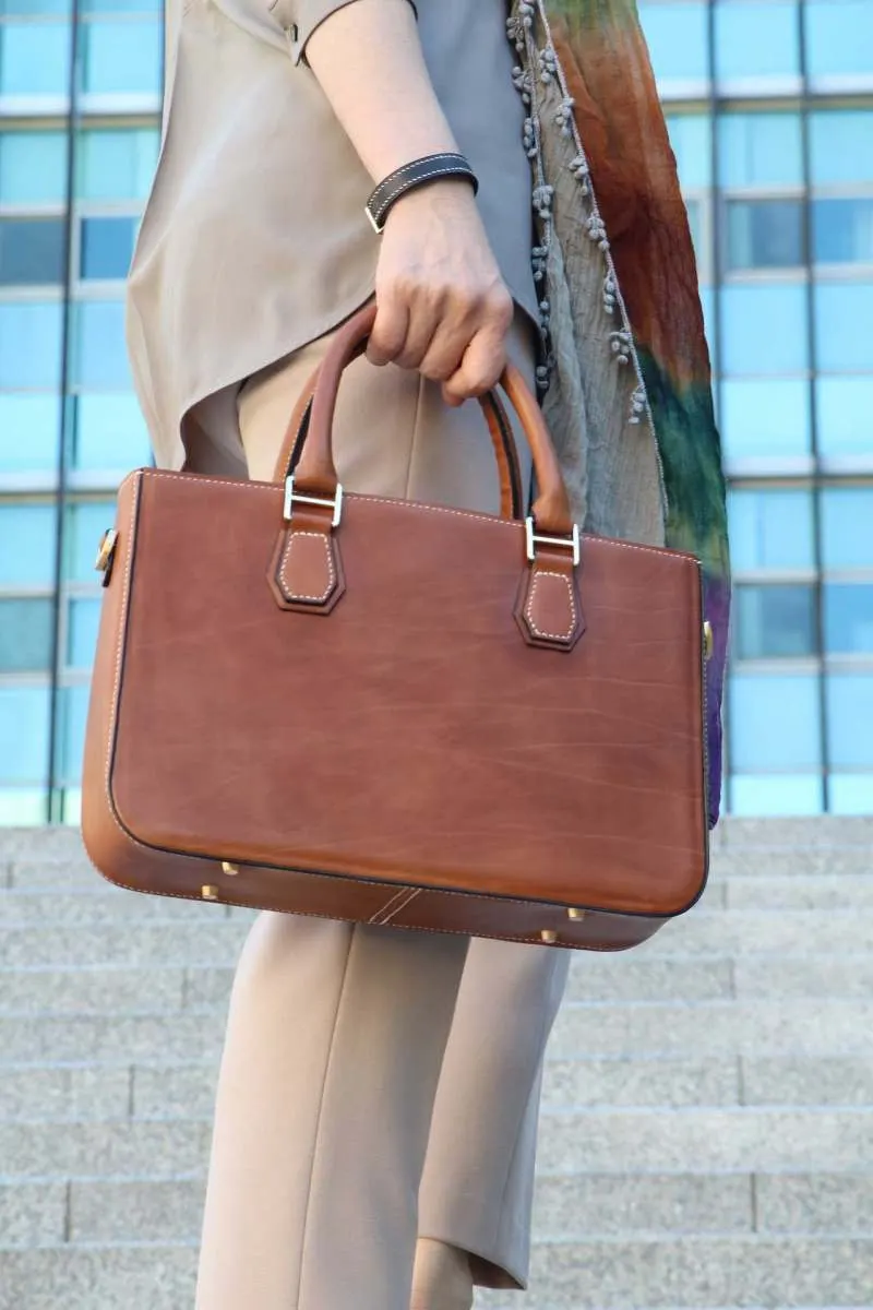Designer leather handbag restitched by Leathermend Halifax